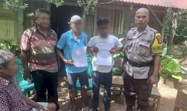 Bhabinkamtibmas-Batuplat-Redam-Konflik-Keluarga-yang-Berujung-Pengancaman-dengan-Pisau