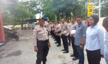 Apel-Pagi-Personel-Polsek-Kota-Lama,-Provos-Gelar-Razia-Mendadak.