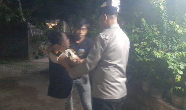 Respons-Cepat-Laporan-di-Call-Center-Polri-110,-Piket-SPKT-Polsek-Maulafa-Amankan-Pria-Mabuk-di-Sikumana.