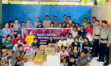 Satreskrim-dan-Satresnarkoba-Polresta-Kupang-Kota-Gelar-Bakti-Sosial,-Rayakan-HUT-ke-78-Reserse-Polri.