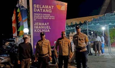 Polsek-Maulafa-Laksanakan-Pengamanan-Persidangan-Majelis-Klasis-Kota-Kupang-Timur-ke-VIII-di-GMIT-Imanuel-Kolhua