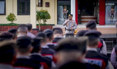 Kapolresta-Kupang-Kota-Apresiasi-Kinerja-Personel,-Raih-Predikat-Wilayah-Bebas-dari-Korupsi-(WBK).