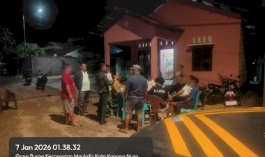 Polsek-Maulafa-Respons-Cepat-Pengaduan-Warga,-Karaoke-Dini-Hari-di-Gang-Burak-Maulafa-Langsung-Dihentikan.