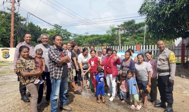 Bantuan-Sumur-Bor-Air-Bersih-Kapolda-NTT-:-Warga-Pasar-Tani-Kolhua-dan-Sekitar-Polsek-Maulafa-Sambut-dengan-Sukacita