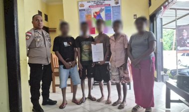 Polsek-Maulafa-Mediasi-Penyelesaian-Damai-Kasus-Pencurian-Kabel-oleh-Dua-Remaja-di-Perumahan-Sejahgat-Town-House-Bello.