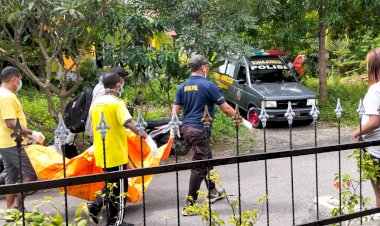 Kapolsek-Kota-Raja-Datangi-TKP-Penemuan-Mayat,-Keluarga-Tolak-Autopsi