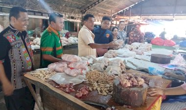 Tim-Satgas-Tipidter-Polresta-Kupang-Kota-Sidak-Pasar-Jelang-Ramadhan-2026,-Pastikan-Harga-dan-Mutu-Pangan-Tetap-Terjaga.