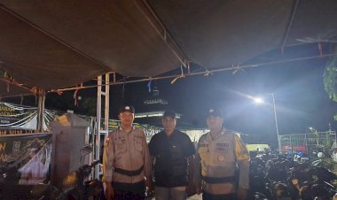 Ciptakan-Kondusifitas-Ramadhan,-Polsek-Maulafa-Amankan-Sholat-Tarawih-di-Empat-Masjid.