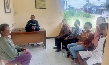 Problem-Solving-Bhabinkamtibmas-Manulai-Dua,-Sengketa-Penebangan-Pohon-Diselesaikan-Secara-Kekeluargaan.