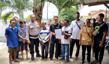 Problem-Solving-Bhabinkamtibmas-Naioni,-Kasus-Penganiayaan-Diselesaikan-Secara-Damai-di-Polsek-Alak.