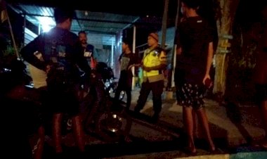 Patroli-Dialogis-Bhabinkamtibmas-Batuplat-Bubarkan-Sekelompok-Pemuda-Konsumsi-Miras
