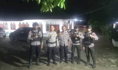 Polsek-Maulafa-Kerahkan-41-Personel,-Amankan-Shalat-Tarawih-dan-Bazar-Takjil-Selama-Ramadhan-1447-H.