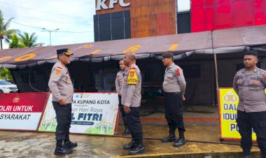 Kapolresta-Kupang-Kota-Cek-Kesiapan-Pos-Pam-dan-Pos-Yan,-Pastikan-Pelayanan-Optimal-bagi-Masyarakat-Selama-Ramadhan.