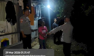 Patroli-Dini-Hari-Polsek-Maulafa-Jaga-Kamtibmas-Kondusif,-Respons-Cepat-Kasus-KDRT-di-Oepura.