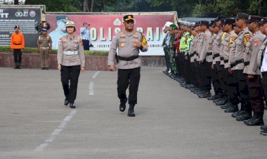 Apel-Gelar-Pasukan-Ops-Semana-Santa-Turangga,-Polresta-Kupang-Kota-Siap-Amankan-Rangkaian-Paskah.