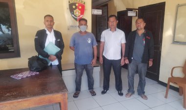 Polsek-Alak-Limpahkan-Tersangka-Penganiayaan-di-Pelabuhan-Tenau