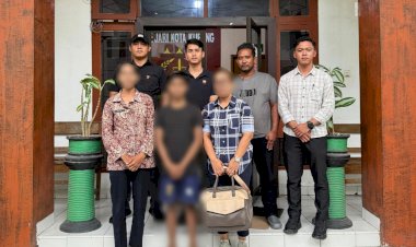 Selesaikan-Penyidikan-Kasus-Curanmor,-Satreskrim-Polresta-Kupang-Kota-Limpahkan-Anak-Pelaku-dan-Barang-Bukti-ke-Kejari.