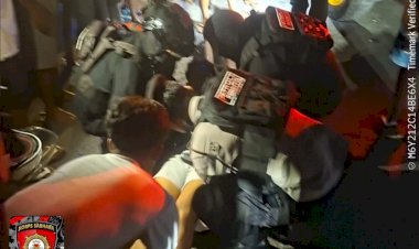 Patroli-Samapta-Polresta-Kupang-Kota-Evakuasi-Korban-Tabrakan-Motor-di-Sekitar-Taman-Tagepe,-Balap-Liar-Dibubarkan.