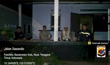 Bhabinkamtibmas-Fatufeto-Gerak-Cepat-Tangani-Keributan-Warga,-Kedepankan-Mediasi-Humanis.