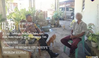 Bhabinkamtibmas-Nunbaun-Sabu-Respons-Cepat-Laporan-Warga,-Tingkatkan-Patroli-di-Wilayah-Rawan.