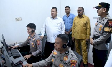 Kapolda-NTT-Dampingi-Wamen-PANRB-RI-Tinjau-Pelayanan-Publik-di-Polresta-Kupang-Kota