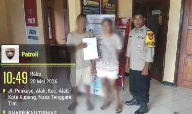 Dipicu-Masalah-Charger-HP,-Bhabinkamtibmas-Namosain-Mediasi-Kasus-KDRT-Pasutri-Hingga-Sepakat-Berdamai-di-Polsek-Alak.