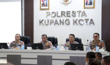 Supervisi-Korbinmas-Polri-di-Polresta-Kupang-Kota,-Kapolresta-Kombes-Djoko:-Bhabinkamtibmas-Garda-Terdepan-Jaga-Stabilitas-Kamtibmas.