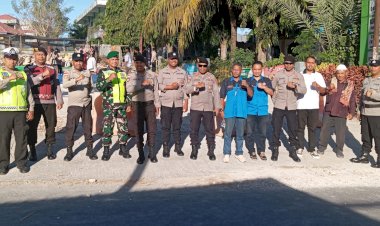 Personel-Gabungan-Polresta-Kupang-Kota-dan-Polsek-Maulafa-Amankan-Takbiran-dan-Shalat-Ied-Idul-Adha-1447-H-di-Maulafa