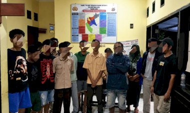 Diamankan-Saat-Konsumsi-Miras-di-Perumahan-Cendana,-9-Pelajar-Sekolah-Menengah-di-Kota-Kupang-Dibina-Polsek-Maulafa.