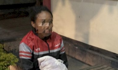 Aksi-Humanis-Polsek-Maulafa:-Evakuasi-Wanita-Ditemukan-Lemas-di-Jalan-dan-Berhasil-Dikembalikan-ke-Keluarga.