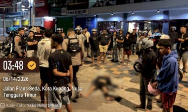 Patroli-Lampu-Biru-Polresta-Kupang-Kota:-Respon-Cepat-Tangani-Laka-Lantas-di-TDM-dan-Redam-Keributan-di-Oebufu.