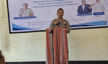 Hadiri-Pelantikan-Karang-Taruna-Kelurahan-Naikolan,-Kapolsek-Maulafa-Ajak-Warga-dan-Pemuda-Jaga-Kamtibmas.