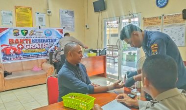 Sidokkes-Polresta-Kupang-Kota-Berikan-Pelayanan-Kesehatan-Gratis-Jelang-Hari-Bhayangkara-ke-80