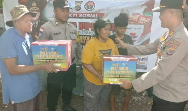 Semarakkan-Hari-Bhayangkara-ke-80,-Polsek-Maulafa-Salurkan-Bantuan-Sosial-Polresta-Kupang-Kota.