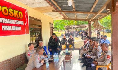 Polda-NTT-Kedepankan-Musyawarah-dan-Pendekatan-Adat,-Situasi-Pasca-Konflik-di-Adonara-Timur-Semakin-Kondusif.