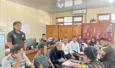 Tahap-II-Kasus-Pengeroyokan-di-Kolhua,-Polsek-Maulafa-Serahkan-Lima-Tersangka-ke-Kejari-Kota-Kupang.
