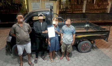 Piket-SPKT-Polsek-Kota-Raja-Berhasil-Mediasi-Dua-Perselisihan-Warga,-Kedua-Belah-Pihak-Sepakat-Berdamai.