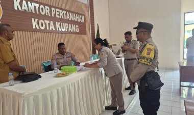 Kapolsek-Maulafa-Hadiri-Mediasi-Sengketa-Tanah-di-Naimata,-Tegaskan-Pemisahan-Aspek-Perdata-dan-Pidana.