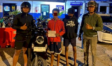 Patroli-Malam-Satlantas-Polresta-Kupang-Kota-Antisipasi-Balap-Liar,-Pelanggaran-Lalu-Lintas-Ditertibkan.