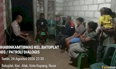 Bhabinkamtibmas-Batuplat-Mediasi-Kasus-Penganiayaan,-Terduga-Pelaku-Diamankan-untuk-Cegah-Gangguan-Kamtibmas.