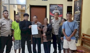 Polsek-Kota-Raja-Kedepankan-Penyelesaian-Humanis,-Perselisihan-Warga-Berakhir-Damai.