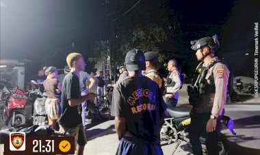 Rutin-Patroli-Malam,-Sat-Samapta-Polresta-Kupang-Kota-Cegah-Potensi-Gangguan-Kamtibmas.