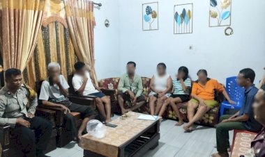 Bhabinkamtibmas-Oebufu-Mediasi-Kasus-Penganiayaan,-Kedua-Pihak-Sepakat-Berdamai.