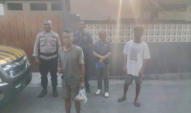 Respons-Humanis-Polsek-Kota-Raja!-Pria-yang-Diamankan-Warga-Akhirnya-Bertemu-Keluarga