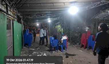 Respon-Aduan-Warga,-Piket-Polsek-Maulafa-Bubarkan-Keramaian-Pesta-di-Maulafa.
