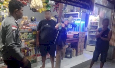 Polsek-Kota-Lama-Gelar-Patroli-Dini-Hari,-Aduan-Lewat-110-Direspons-Cepat.