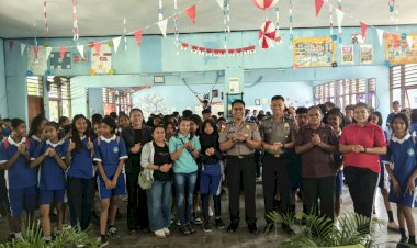 Polresta-Kupang-Kota-Dorong-Minat-Pelajar-SMPN-8-Ikuti-Seleksi-SMA-Kemala-Taruna-Bhayangkara