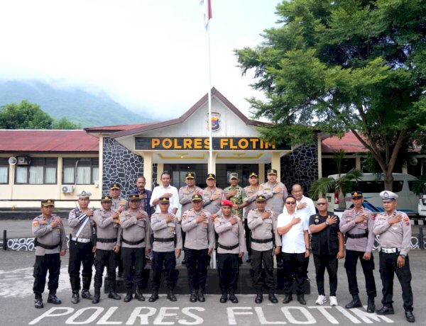 Wakapolri Menyapa Personel Polres Flores Timur, Tekankan Standar Layanan 110 & Pamapta Merata Nasional.