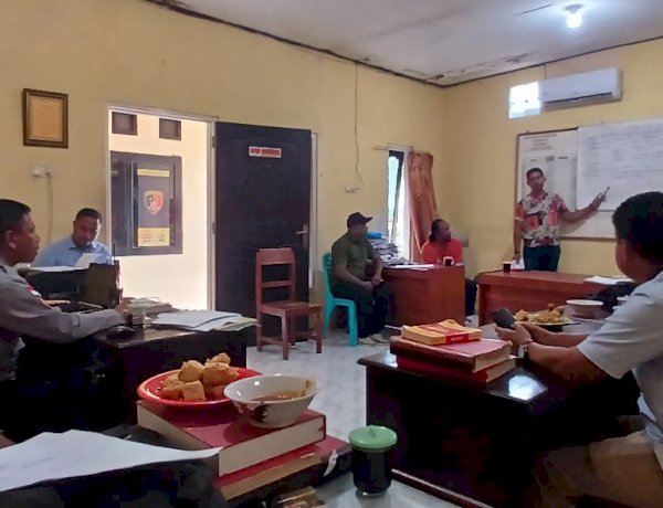 Kapolsek Kota Raja Pimpin Gelar Perkara untuk Optimalkan Proses Penyidikan