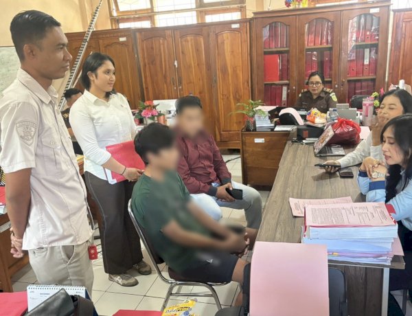 Tuntaskan Kasus Kekerasan Seksual, Unit PPA Polresta Kupang Kota Limpahkan Tersangka Perkosaan.